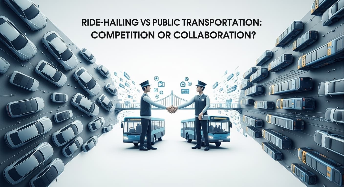 Ride-Hailing vs Transportasi Publik
